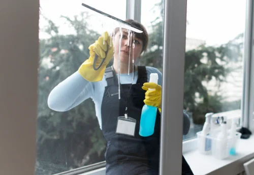Nettoyage de vitres intérieures et extérieures à Troche
